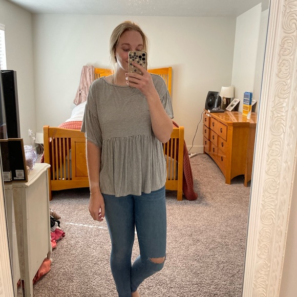 Loft Babydoll Top - Picture 3 of 3